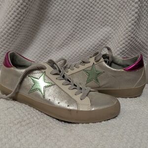 ShuShop Company Paula Kids Silver Distressed